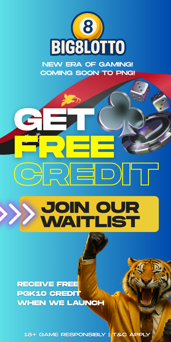Big8Lotto promo poster with JOIN NOW banner